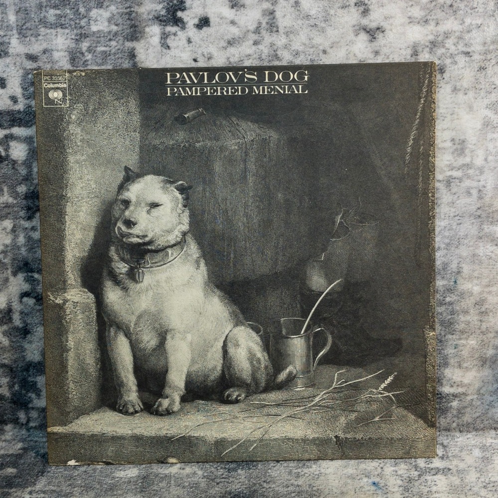 Pavlov's Dog Pampered Menial Vinyl LP 1975 Columbia PC Promo Record‎